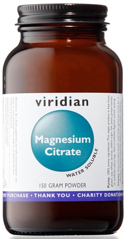 VIRIDIAN MAGNESIUM CITRATE POLVERE 150G VIRIDIAN MAGNESIO CITRATO - pharmaluna
