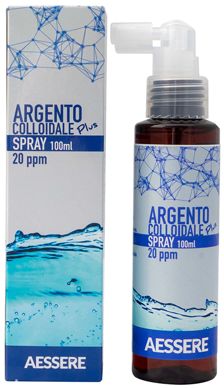 SILVER WATER ARGENTO COLLOIDALE 100 ML - pharmaluna