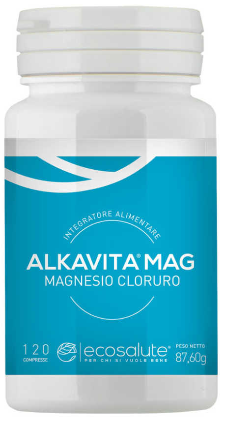 ALKAVITA MAG MAGNESIO CLORURO 120 COMPRESSE - pharmaluna