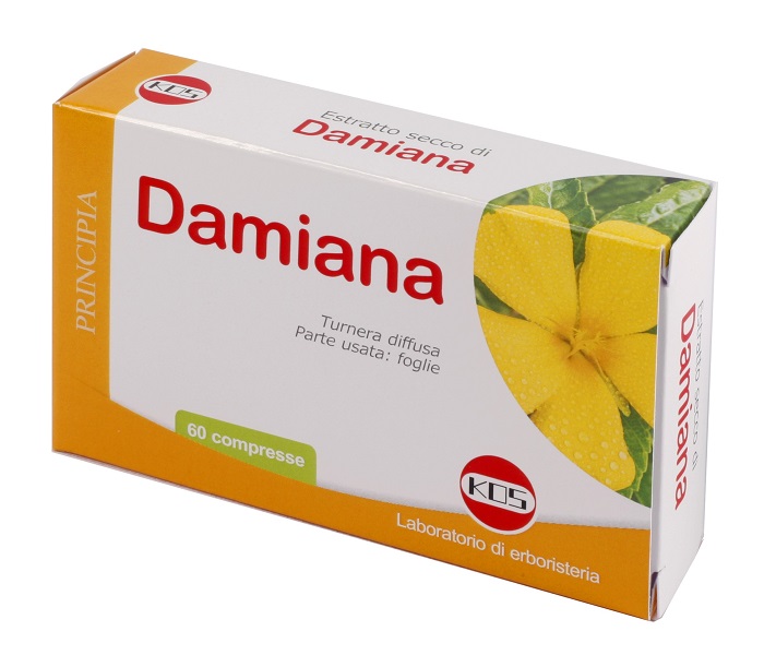 DAMIANA ESTRATTO SECCO 60 COMPRESSE - pharmaluna
