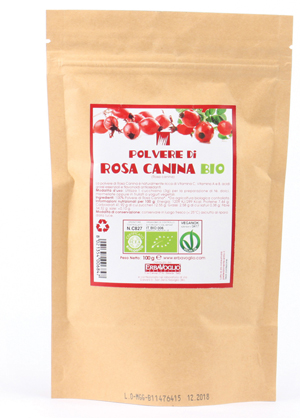 ROSA CANINA POLVERE BIO 100 G - pharmaluna
