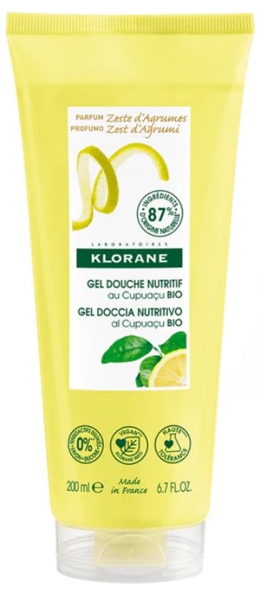 KLORANE GEL DOCCIA ZEST AGRUMI 200 ML - pharmaluna