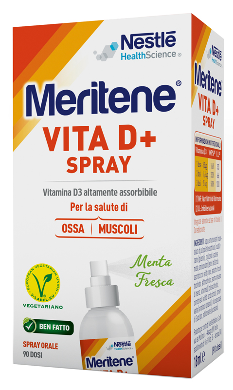 MERITENE VITA D+ SPRAY 18 ML - pharmaluna