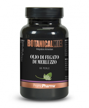 OLIO DI FEGATO DI MERLUZZO BOTANICAL MIX 60 PERLE - pharmaluna