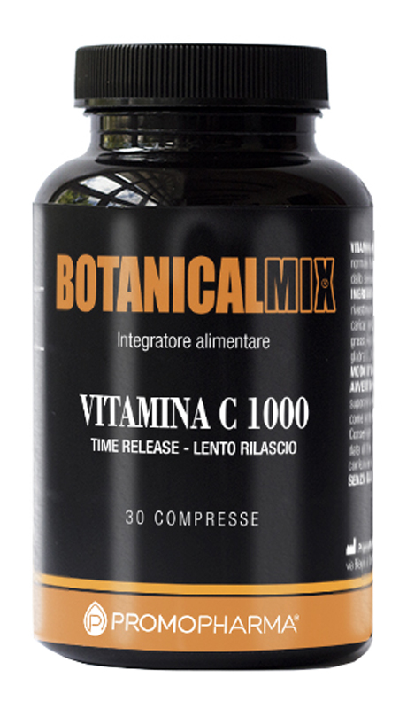 VITAMINA C 1000 BOTANICAL MIX 30 COMPRESSE - pharmaluna