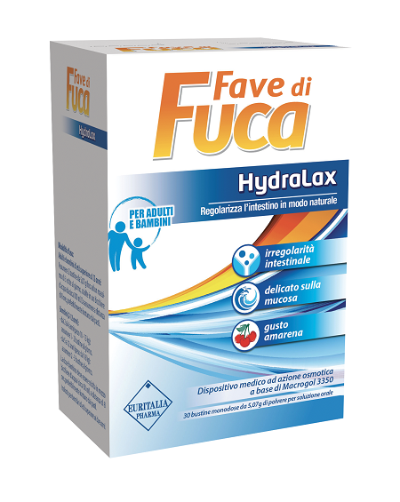 FAVE DI FUCA HYDRALAX 30 BUSTINE MONODOSE - pharmaluna