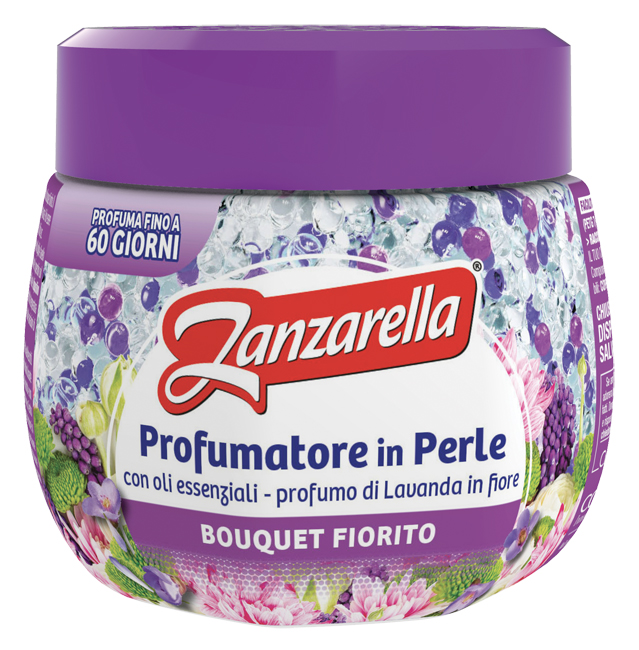 ZANZARELLA PERLE ANTIZANZARA FLOREALE 170 G - pharmaluna