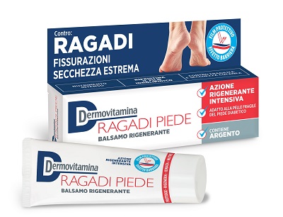 DERMOVITAMINA RAGADI PIEDI BALSAMO RIGENERANTE 75 ML - pharmaluna