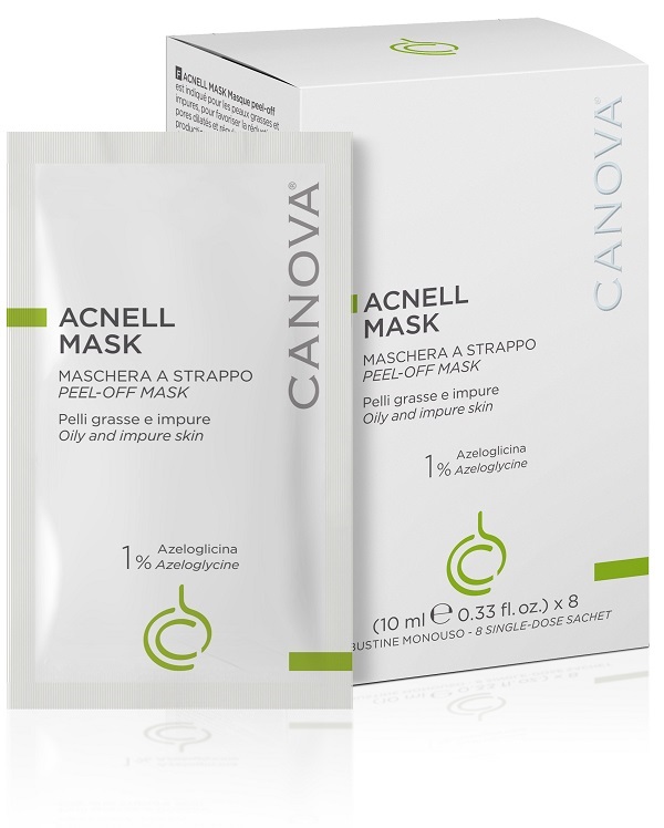 ACNELL MASK CANOVA 8 BUSTE 10 ML - pharmaluna