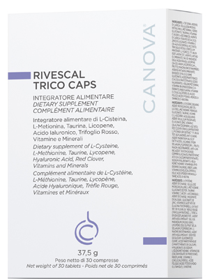 CANOVA RIVESCAL TRICO CPS 30 COMPRESSE NUOVA CONFEZIONE - pharmaluna