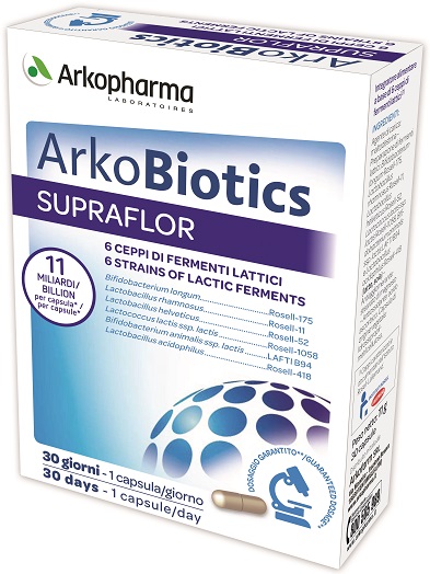 ARKOBIOTICS SUPRAFLOR 30 CAPSULE - pharmaluna
