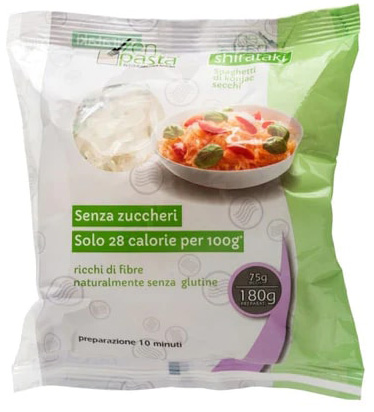 ZENPASTA SHIRATAKI ESSICATO TAGLIATELLE MONODOSE 75 G - pharmaluna