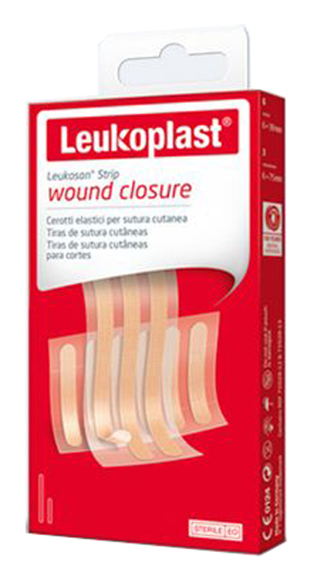 LEUKOSAN STRIP KIT DA 6 CEROTTI 6X38MM + 3 CEROTTI 6X75MM - pharmaluna