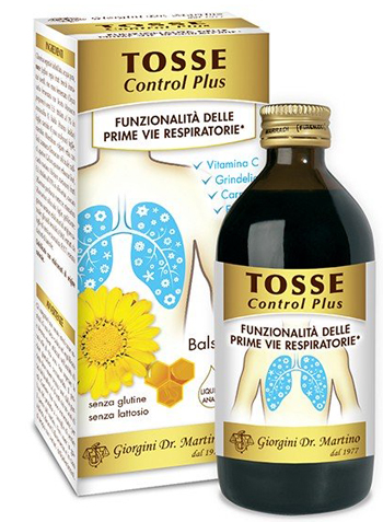 TOSSE CONTROL PLUS 200 ML LIQUIDO ANALCOLICO - pharmaluna