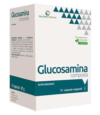 GLUCOSAMINA COMPOSTA VEGETALE 90 COMPRESSE - pharmaluna