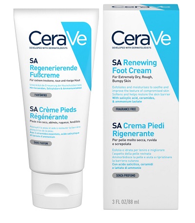 CERAVE CREMA PIEDI RIGENERANTE 88 ML - pharmaluna
