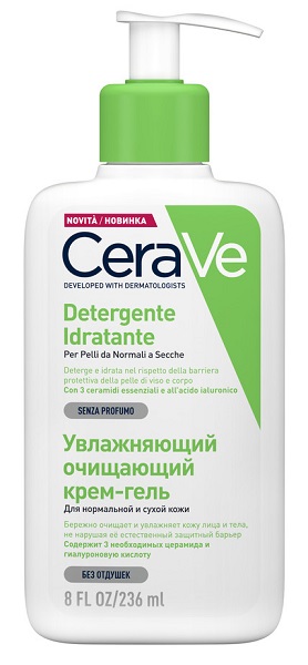 CERAVE DETERGENTE IDRATANTE 236 ML - pharmaluna