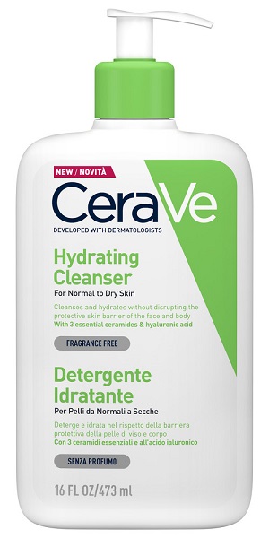 CERAVE DETERGENTE IDRATANTE 473 ML - pharmaluna