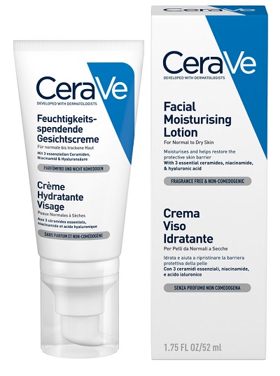 CERAVE CREMA VISO IDRATANTE 50 ML - pharmaluna