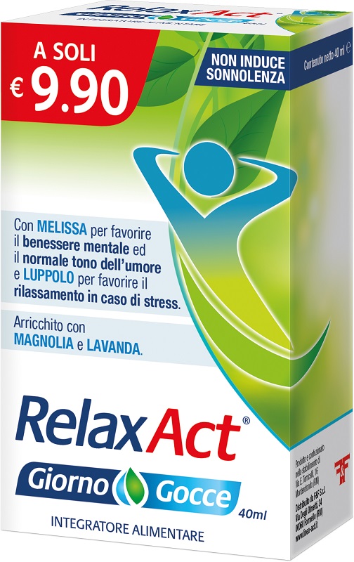 RELAX ACT GIORNO GOCCE 40 ML - pharmaluna