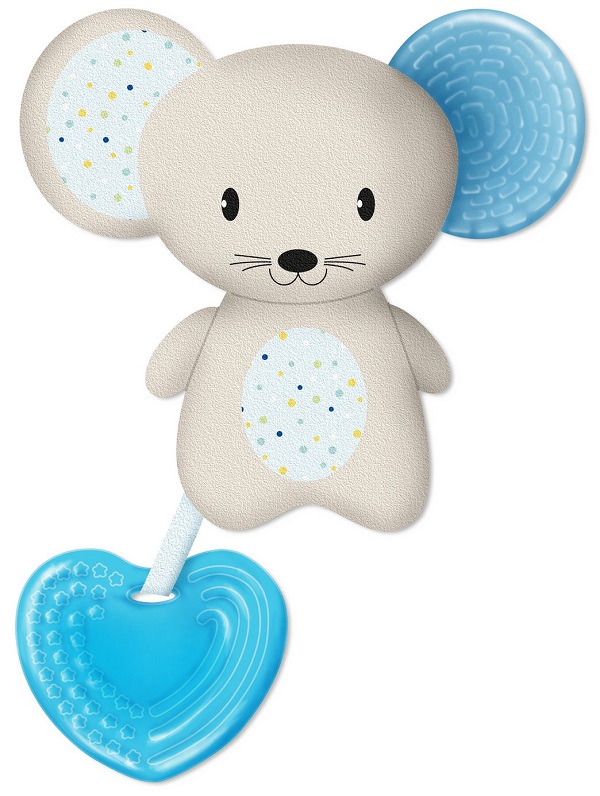 CHICCO MASSAGGIAGENGIVE FRIENDS AZZURRO - pharmaluna