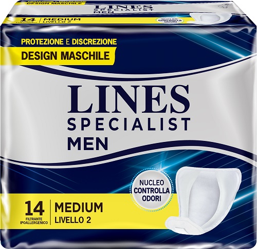 LINES SPECIALIST MEN LIVELLO 2 14 PEZZI - pharmaluna