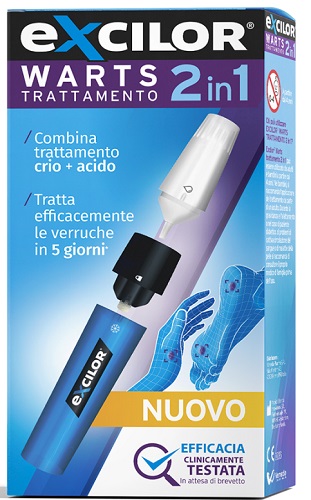 EXCILOR WARTS TRATTAMENTO 2 IN 1 - pharmaluna