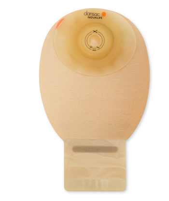 SACCA ILEOSTOMIA DANSAC NOVALIFE 1 SOFT CONVEX FONDO APERTO MONOPEZZO MAXI 15-24 MM NON STERILE 10 PEZZI - pharmaluna