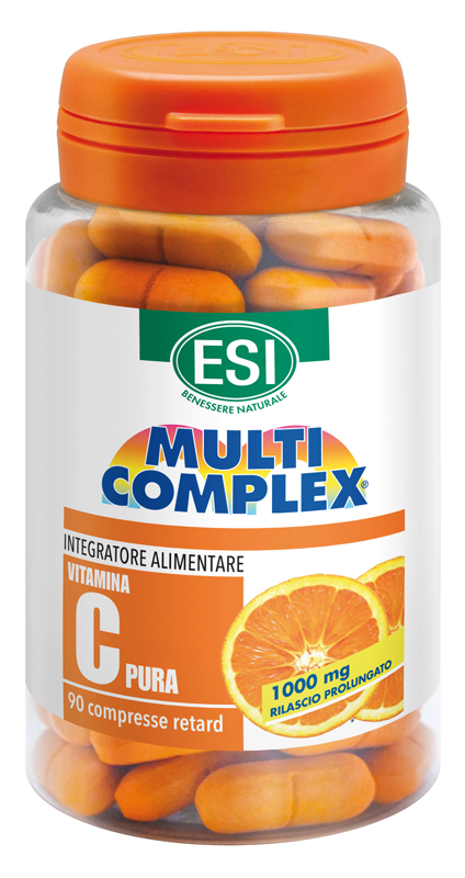 ESI MULTICOMPLEX VITAMINA C PURA 1000 MG RETARD 90 COMPRESSE - pharmaluna
