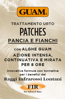GUAM PATCHES TRATTAMENTO URTO PANCIA E FIANCHI 8 PEZZI - pharmaluna