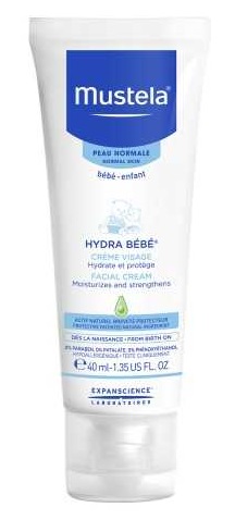MUSTELA HYDRA BEBE' CREMA VISO 24H 40 ML - pharmaluna