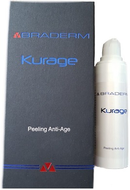 KURAGE CREMA ANTIAGE ESFOLIANTE 30 ML BRADERM - pharmaluna