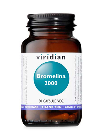 VIRIDIAN BROMELINA 2000 30 CAPSULE - pharmaluna