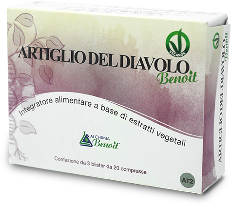 ARTIGLIO DEL DIAVOLO BENOIT 60 COMPRESSE DA 500 MG - pharmaluna