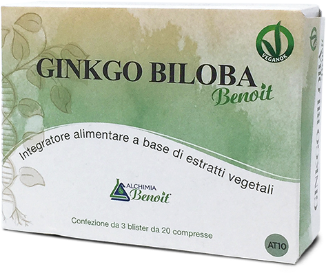 GINKO BILOBA BENOIT 60 COMPRESSE DA 500 MG - pharmaluna