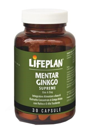 MENTAR GINKGO 30 CAPSULE - pharmaluna