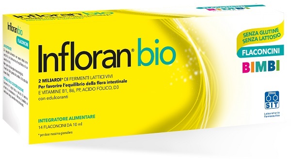 INFLORAN BIO BIMBI 14 FLACONCINI - pharmaluna