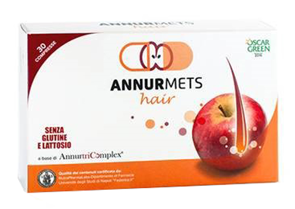 ANNURMETS HAIR 510 MG 30 COMPRESSE - pharmaluna