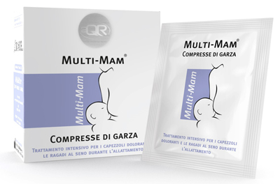 COMPRESSA GARZA MULTI MAM RAGADI SENO 12 DISCHETTI - pharmaluna
