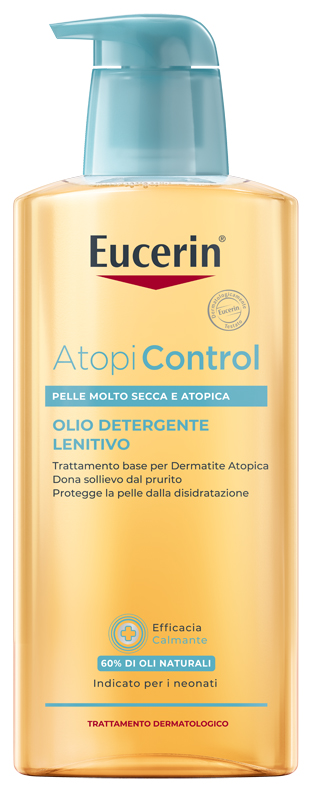 EUCERIN ATOPICONTROL OLIO DETERGENTE 400 ML - pharmaluna