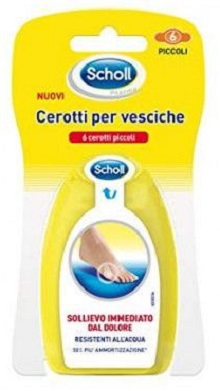 SCHOLL CEROTTI PER VESCICHE PICCOLI 6 PEZZI - pharmaluna
