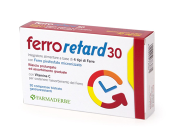 FERRO RETARD 30 COMPRESSE - pharmaluna