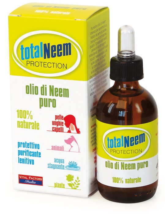 TOTAL NEEM OLIO PURO 50 ML - pharmaluna
