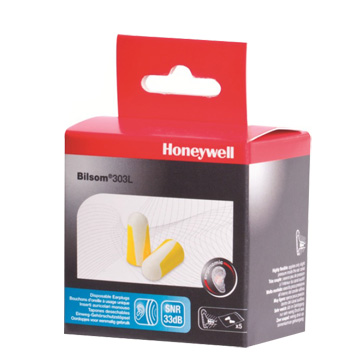 EAR PLUGS TAPPI AURICOLARI ANTIRUMORE AD ESPANSIONE IN SCHIUMA POLIURETANICA SUPERFICIE LISCIA 5 PAIA - pharmaluna