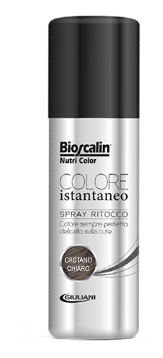 BIOSCALIN NUTRICOLOR COLORE ISTANTANEO CASTANO CHIARO 75 ML - pharmaluna