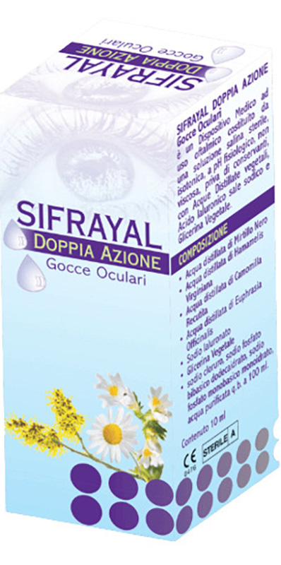 SIFRAYAL DOPPIA AZIONE GOCCE OCULARI 10 ML - pharmaluna
