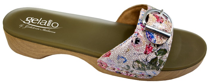 ZOCCOLO SOLE MIO FLOWER LIGHTPINK CON PLANTARE IN GEL 35-36 - pharmaluna