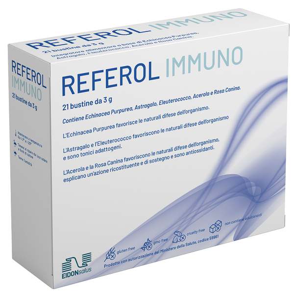 REFEROL IMMUNO 21 BUSTE 3 G - pharmaluna