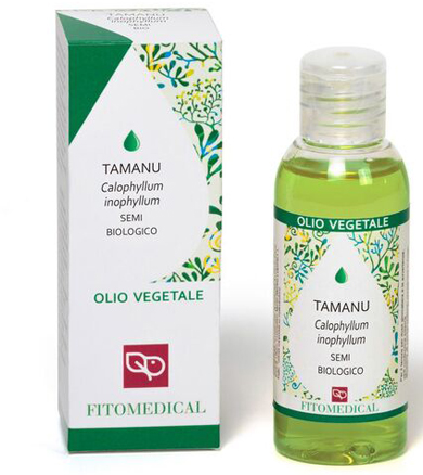 TAMANU OLIO VEGETALE 50 ML BIO - pharmaluna
