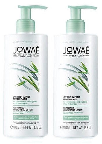 JOWAE DUO LATTE IDRATANTA RIVITALIZZANTE 400 ML + 400 ML - pharmaluna